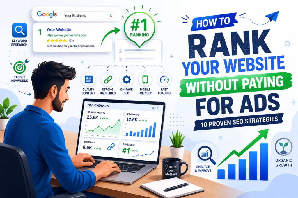 Rank Your Website Without Paying for Ads